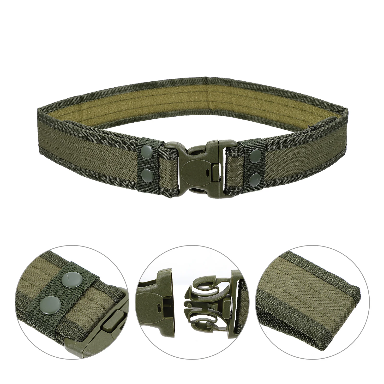 

1Pcs Tough Camo Training Belt Nylon Outdoor Waist Belt for Men Hiking Style Camping Expedition Support