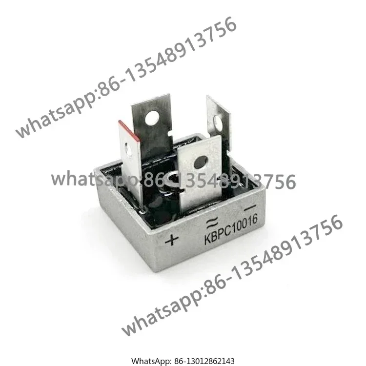 KBPC100A1600V KBPC10016 high power single phase rectifier bridge factory direct sales