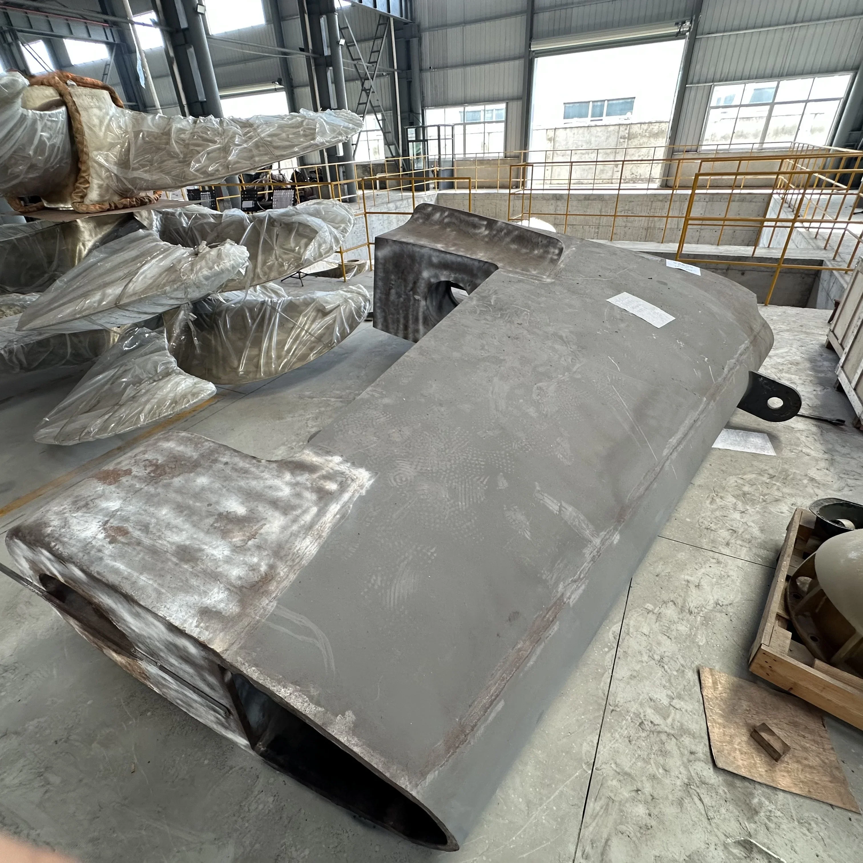 Rudder System Stability Heavy Cargo Ship Casting Part Rudder Horn