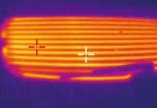 Hot Selling Dual Sensor Handheld Card Smart Temperature Camera Features High Resolution CMOS Sensor