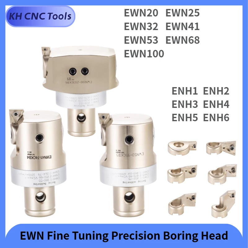 EWN Fine Tuning Precision Boring Head EWN20 EWN25 EWN32 EWN40 EWN150 EWN203 Adjustable Boring Tool Holder Bore CKB LBK1 2 3 4 5