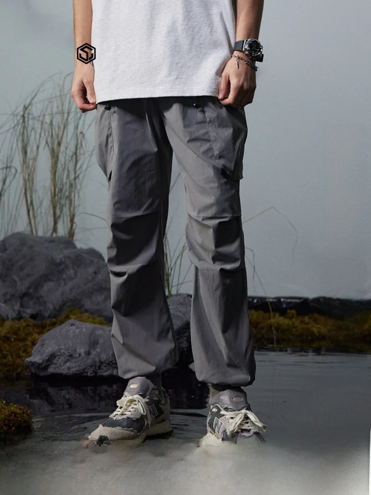 

GuukaTech Men's Casual Cargo Pants Cool Sensation Sports Leisure Trousers with Multiple kets Faionable Urban Sle