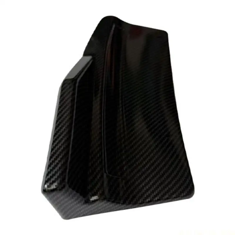 J0MA Carbon Look Rear Bumper Extensions Easy to Use for Active Car Styling Upgrades