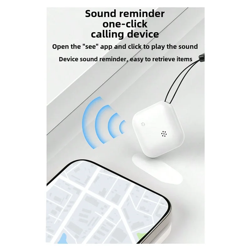【T07A】Mini localizzatore GPS Tracker per Google Finder Trova i miei dispositivi Smart Tag Bluetooth anti smarrimento per portafoglio per animali domestici anziani per auto