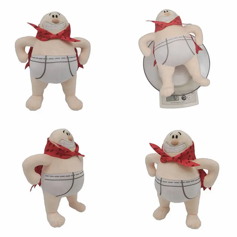 22CM Cute Anime Captain Underpants Plush For Girls Boys Kids Stuffed Toys For Children Christmas Gifts