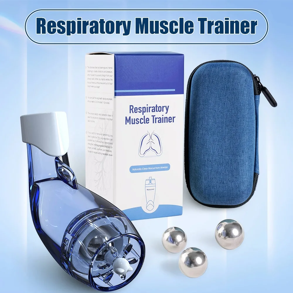 

Mucus Removal Device Lung Expander Breathing Exercise Respiratory Muscle Trainer Phlegm Relief Clear Drug-Free OPEP Therapy