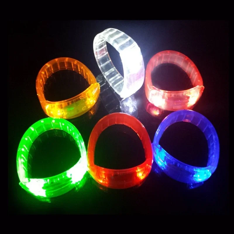 

20pcs LED Light Up Bracelets for Concerts Festivals Sports Parties Night Events