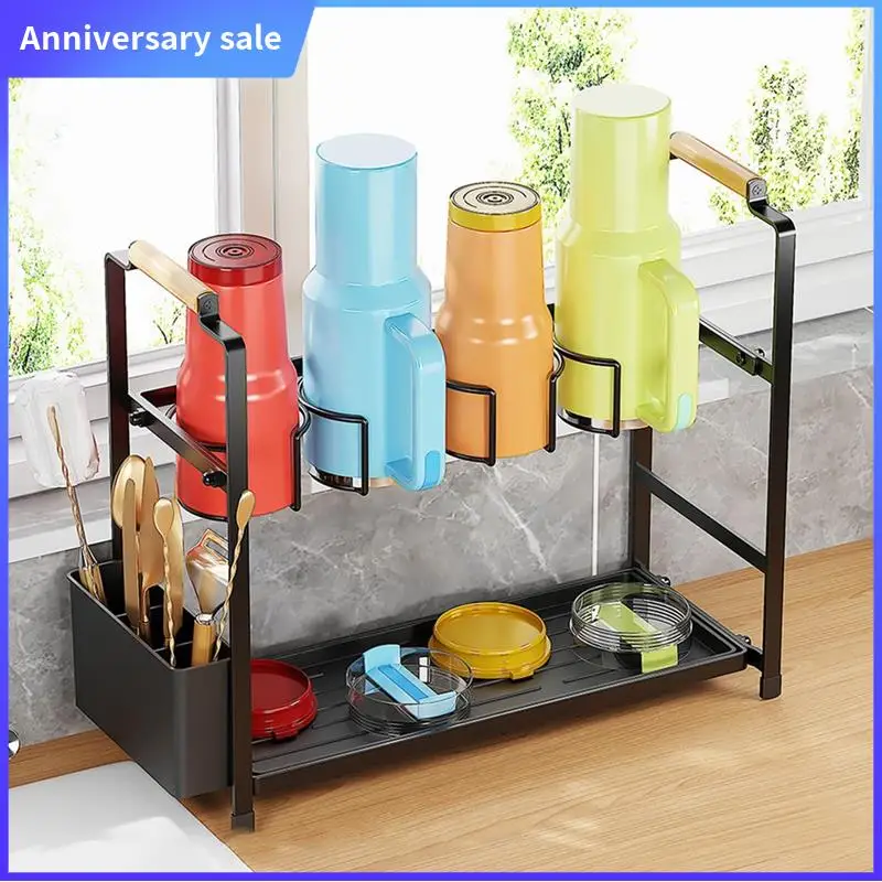 

LUCK-Water Bottle Organizer For Stanley 40 Oz Tumbler Cup Rack For Kitchen Organizers & Storage Organizer Stand