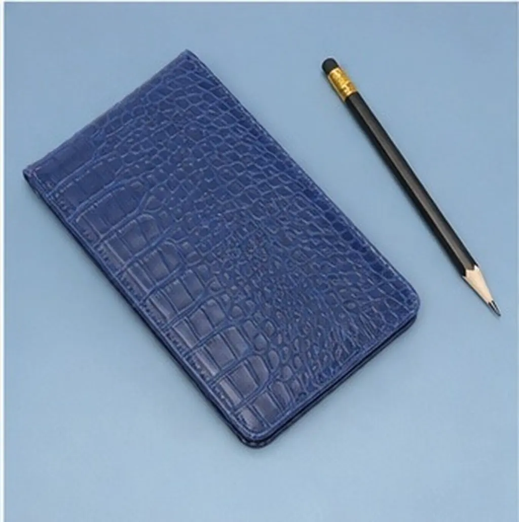 Professional Golf Scorebook Premium PU Compact Lightweight Score Keeping Notebook for Golfing Scorecards Protection Gift