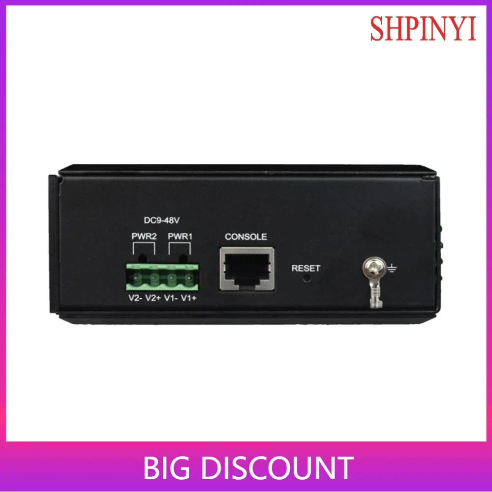 Gigabit Managed Ring 12 Port Switch 10/100/1000mbps Industrial Network Ethernet Switches 4SFP+8GE Manufacturer