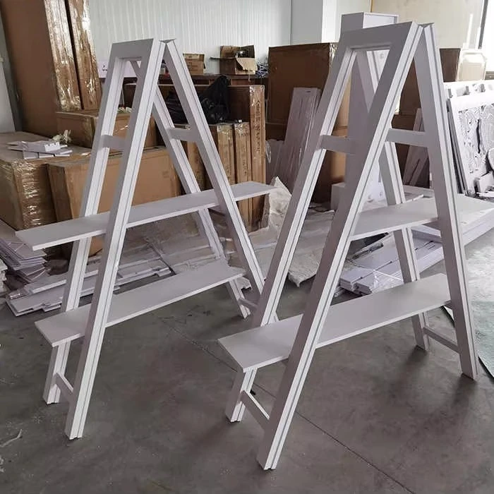 Wedding Decoration Events Supplies White PVC Dessert CakeTable Display Rack Collection Backdrop Wedding Furniture