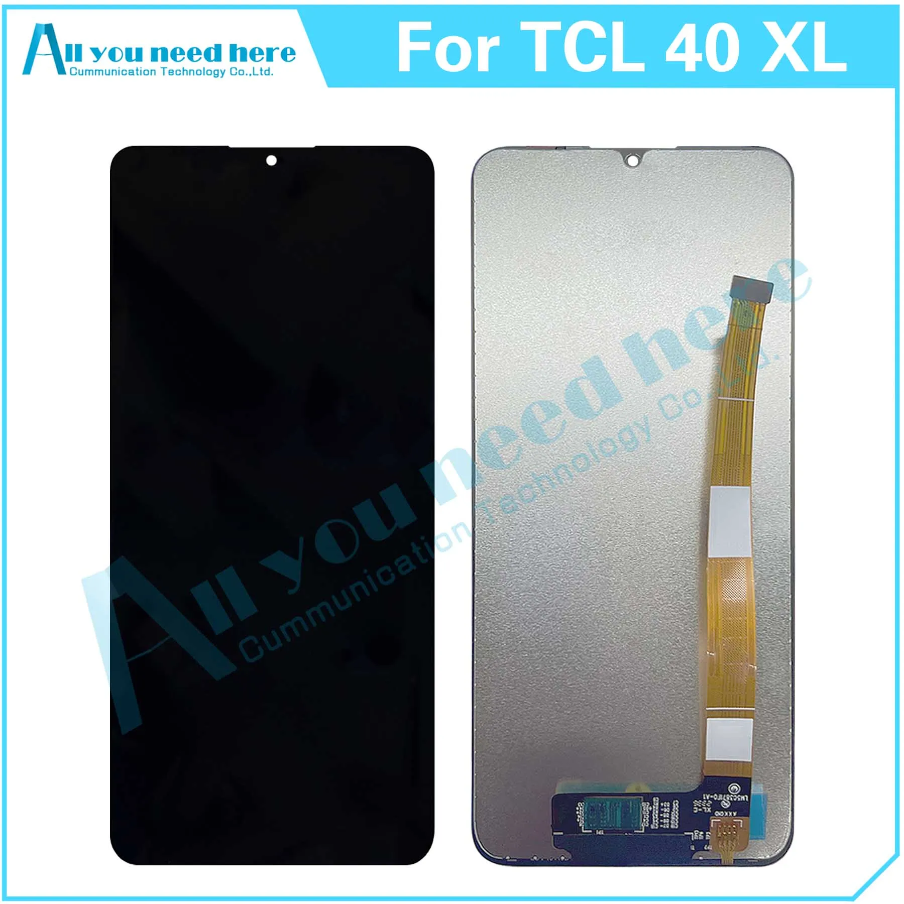 

100% протестированный для TCL 40XL T608M ЖК-дисплей кодирующий преобразователь сенсорного экрана в сборе для 40 XL запасные части для замены