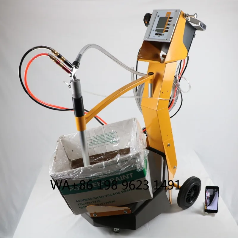 High Pressure Spray Coating Tool, Industrial Metal Surface Paint Spraying Equipment for Iron Craft