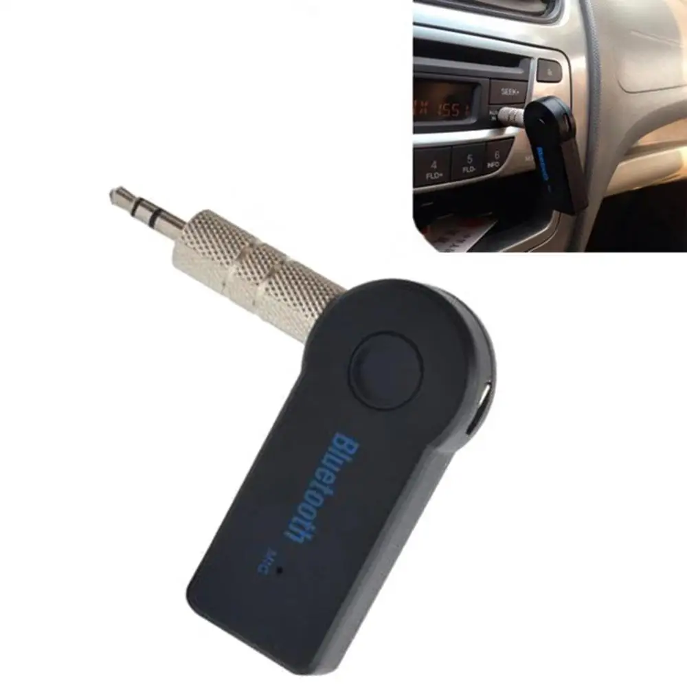 Car Aux Bluetooth-compatible 5.0 Adapter Wireless 3.5mm 3.5 Jack Stereo Music Audio Receiver for Auto Handsfree Car Kit Speaker