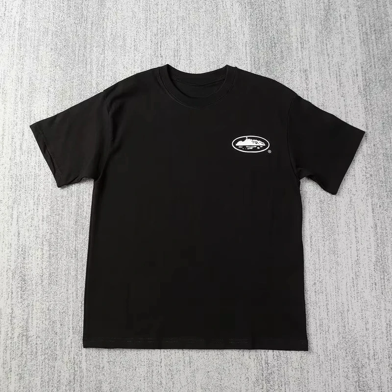 2026 Summer New Boat Printed Short-sleeved T-shirt Loose T-shirt Breathable Short-sleeved Casual Fashion