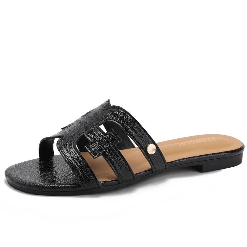 Women Summer Fashion Slides Beach slippers Vacation Travel Friendly Casual Flip Flops for Women Comfortable