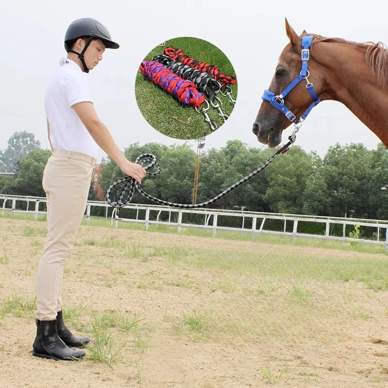 

Horse rope Pull horses ropes Bolt horse ropes cover Horses head Thick quality Quick drying Multi-color riding equipment