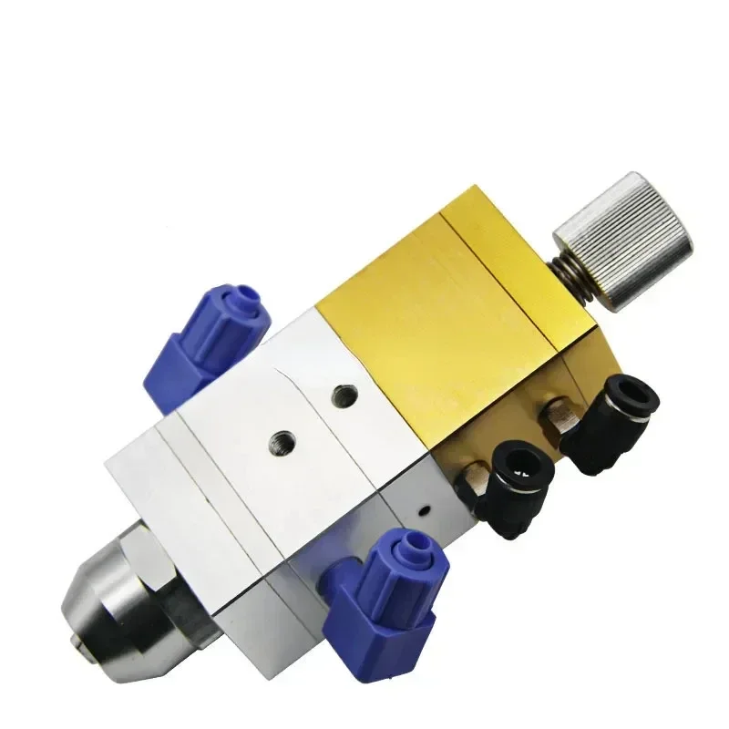 

BY-30AB Single Cylinder Double Liquid Back Suction Adjustable AB Double Liquid Dispensing Valve Filling MachineHot Sales Cheap A