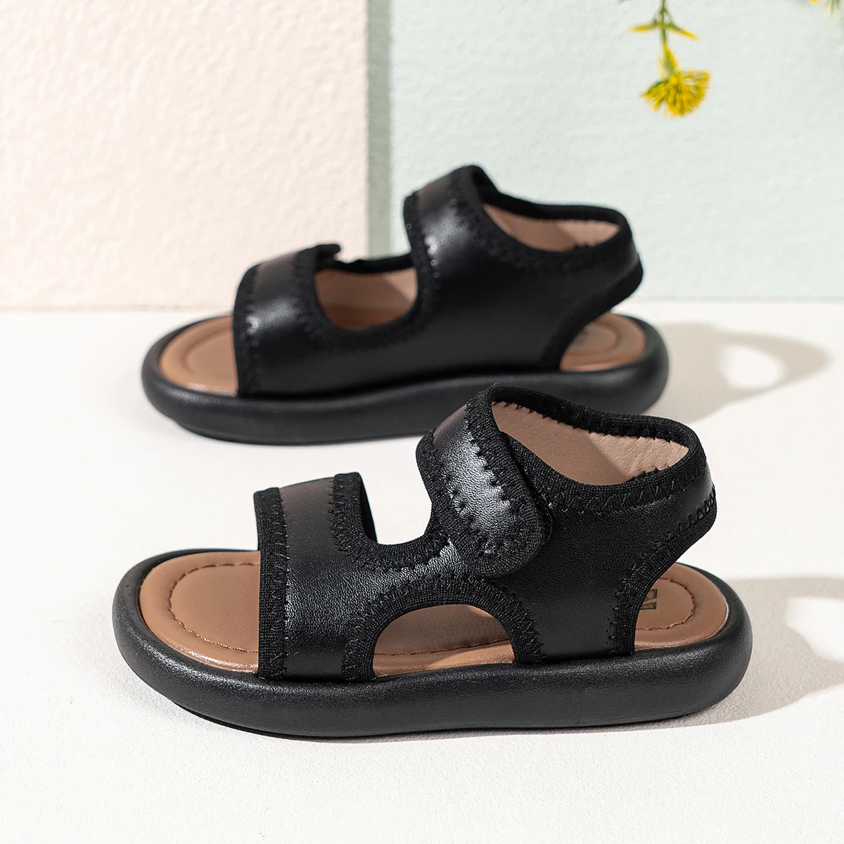 

2026 Summer New Style Children's Sandals, Baby Soft Sole Toddler Shoes, Breathable Beach Casual Shoes Young Children Minimalist