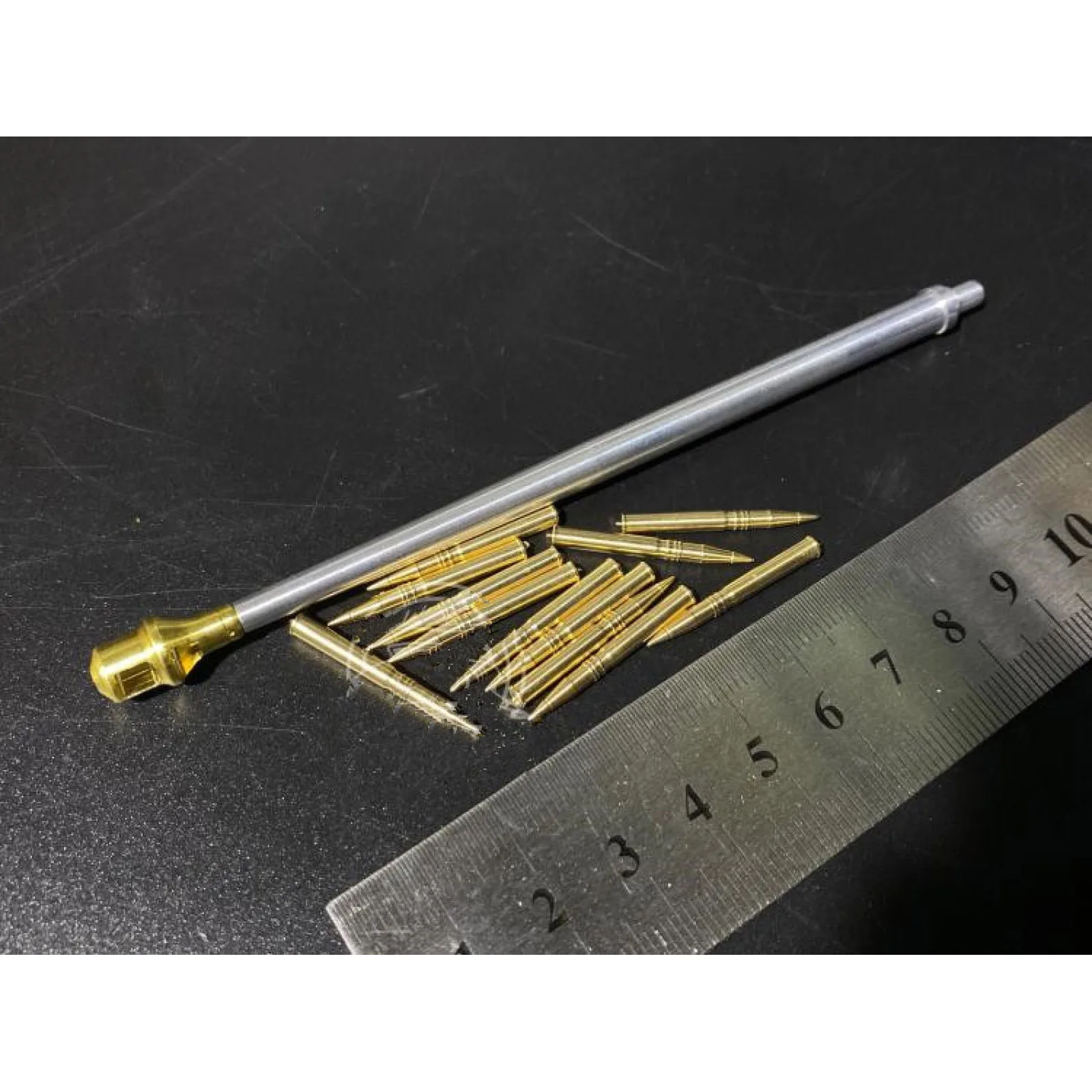 الألومنيوم 1/35 الألمانية الملك النمر خزان المعادن بندقية برميل كمامة الفرامل ل Tamiya 35169 أطقم منمذجة لتقوم بها بنفسك نموذج بناء الملحقات #5