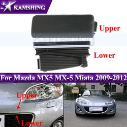 Kamshing Car Front Bumper Towing Hook Cover For Mazda MX5 MX-5 Miata 2009-2012 Front Trailer Cap NH5350A10B/NH5450A11A