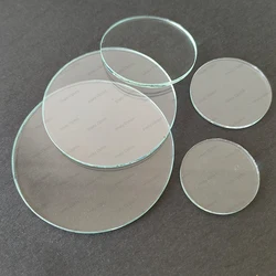 28 35 50 54 59 64 69 74 85 92 99 110mm Round Torch Transparent Flat Glass Lens Flashlight Headlamp Bike Light Thickness 1.6mm