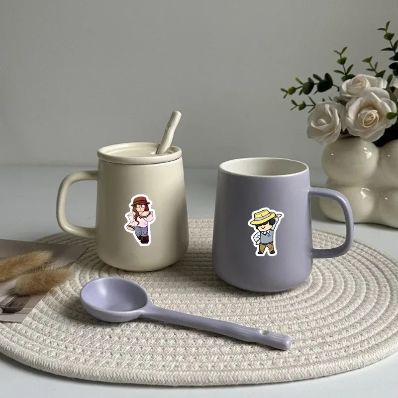 60 ชิ้นเกม Roblox ส่วนบุคคลสติกเกอร์กราฟฟิตีใหม่สามารถตกแต่งเคสโทรศัพท์มือถือ หนังสือมือ โต๊ะทํางาน และของตกแต่ง