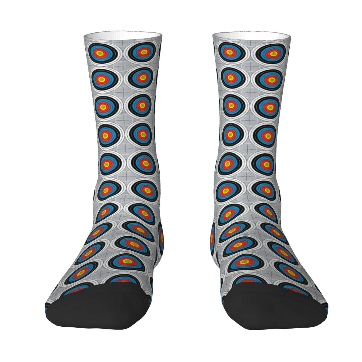 Funny Men's Socks Mid Century Modern Vintage Street Style Novelty Crew Sock Gift Pattern Printed