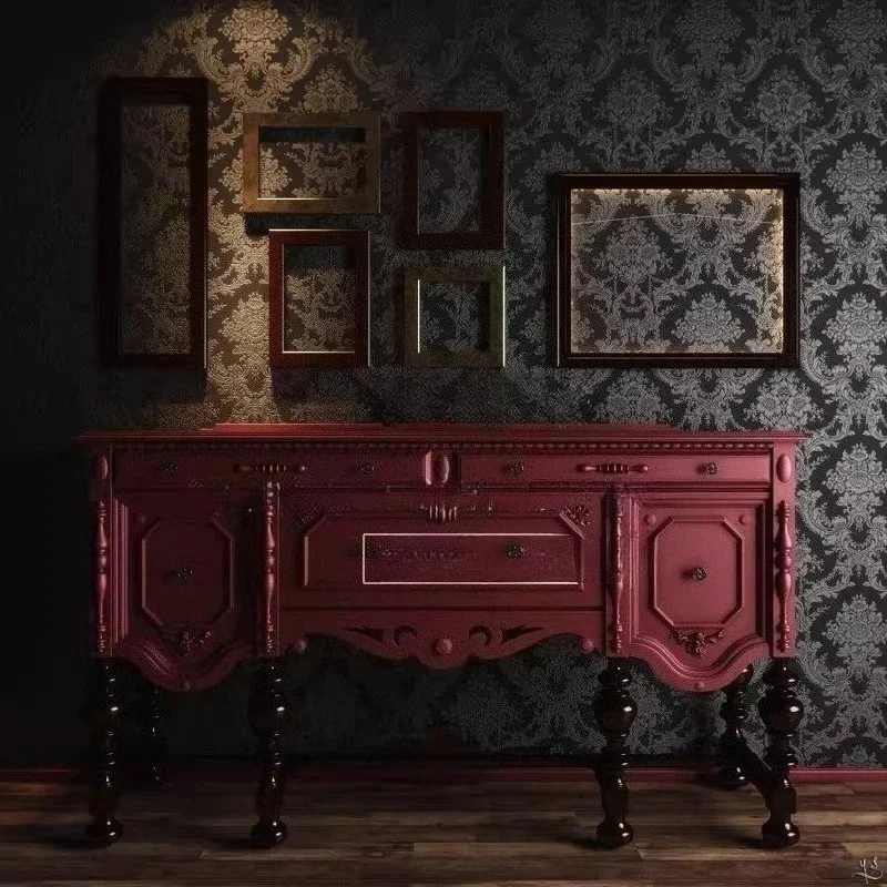 

Тумба-шкаф JC в неоклассическом стиле из массива дерева для столовой и гостиной, французский дизайн