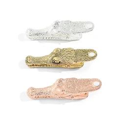 Metal Alligator Book Clip Creative Animal Book Notebook Tool Stationery Exquisite Book Clip for Book Decoration Storage Clip