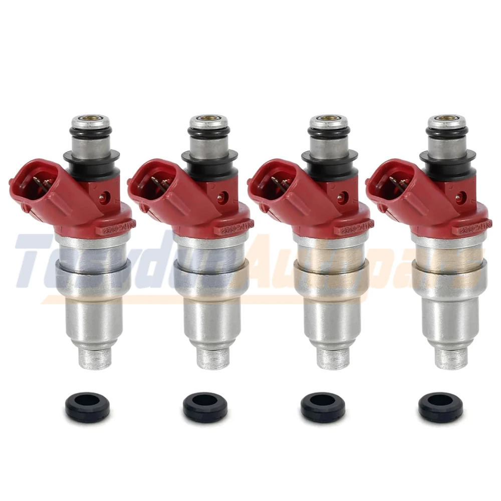 

4Pcs 23250-74130 23209-74130 Fuel Injector For TOYOTA JP MARK 2 CHASER 92~96 CROWN COMFORT 1995 CURREN 94~98 1.8L 4SFE
