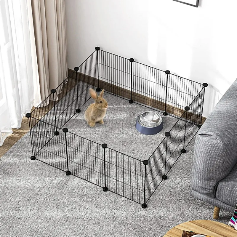 Pet enclosure small animal cage indoor portable metal wire DIY fence suitable for small animals dolphins