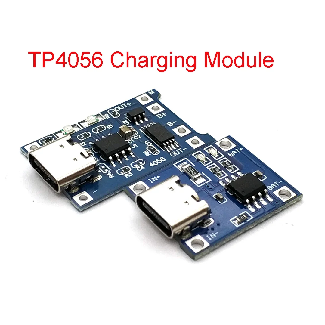 Module de chargeur de batterie au Lithium de Type c/Micro/Mini USB 5V 1A 18650 TP4056, carte de charge de batterie Li-ion 1A