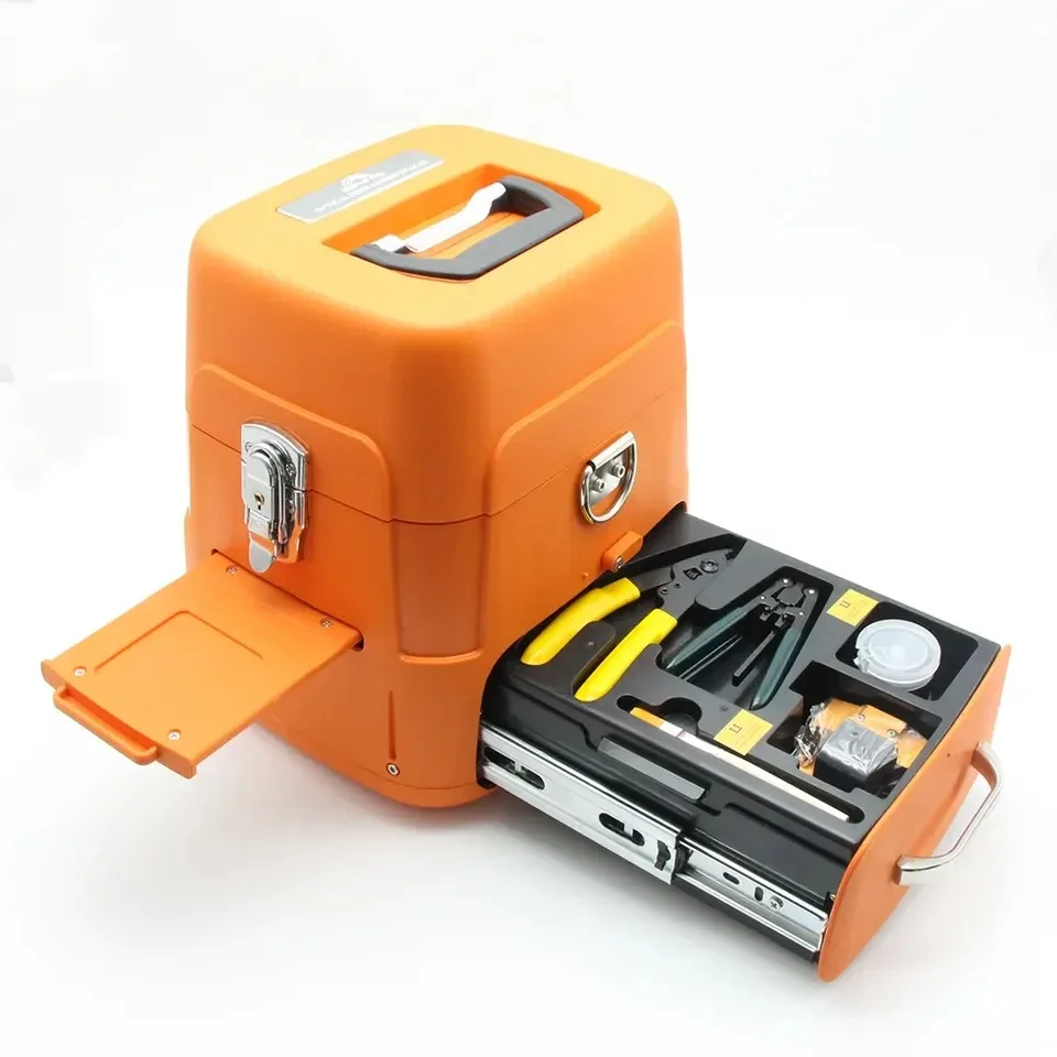 Professional FTTH Handheld Small Ai-6c Optical Fiber Fusion Splicer Fusion Machine