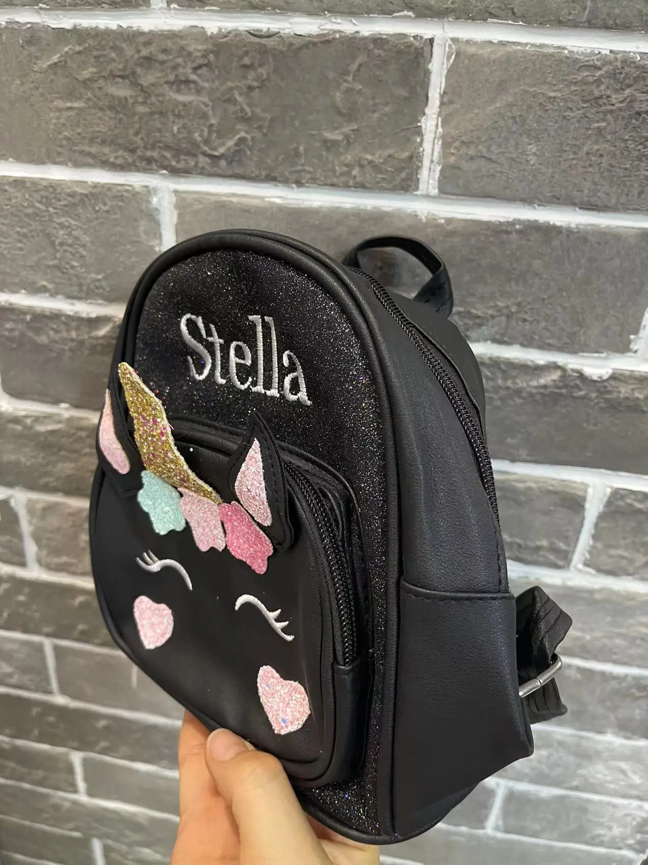 Cartoon Cute And Lightweight Backpack With a Name, Personalized Embroidered Backpack For Kindergarten Leisure Travel Snacks
