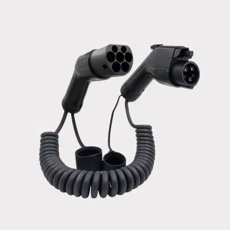 

32A 5M Charger Type 2 To Type 1 Charging 62196 Type2 J1772 Type1 Extension Electric Car EV Charge Cable