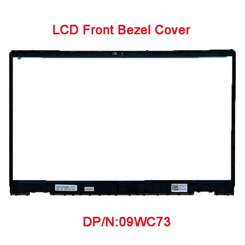 Dell Vostro Inspiron 3510 3511 3515 노트북 스크린 프레임 케이스, LCD 베젤 전면 베젤 커버, 09WC73 9WC73, 신제품