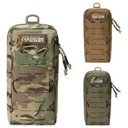 500D Tactical Molle Pouch Outdoor Phone Pouch Waist Bag EDC Tool Accessories Bag Vest Pack Fanny Multi-function Tool Bags