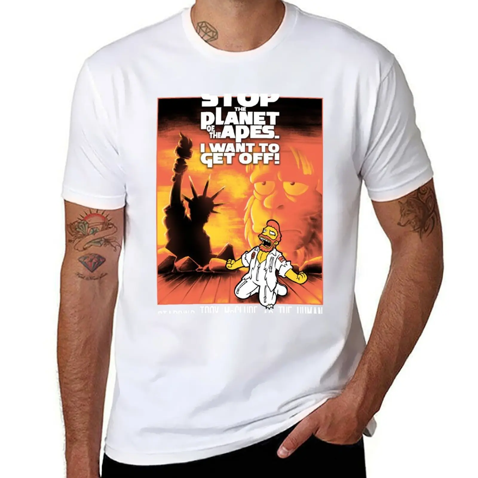 

Stop the Planet...! The Musical T-Shirt t shirts cotton 100% t shirts for man cotton funny T-Shirt