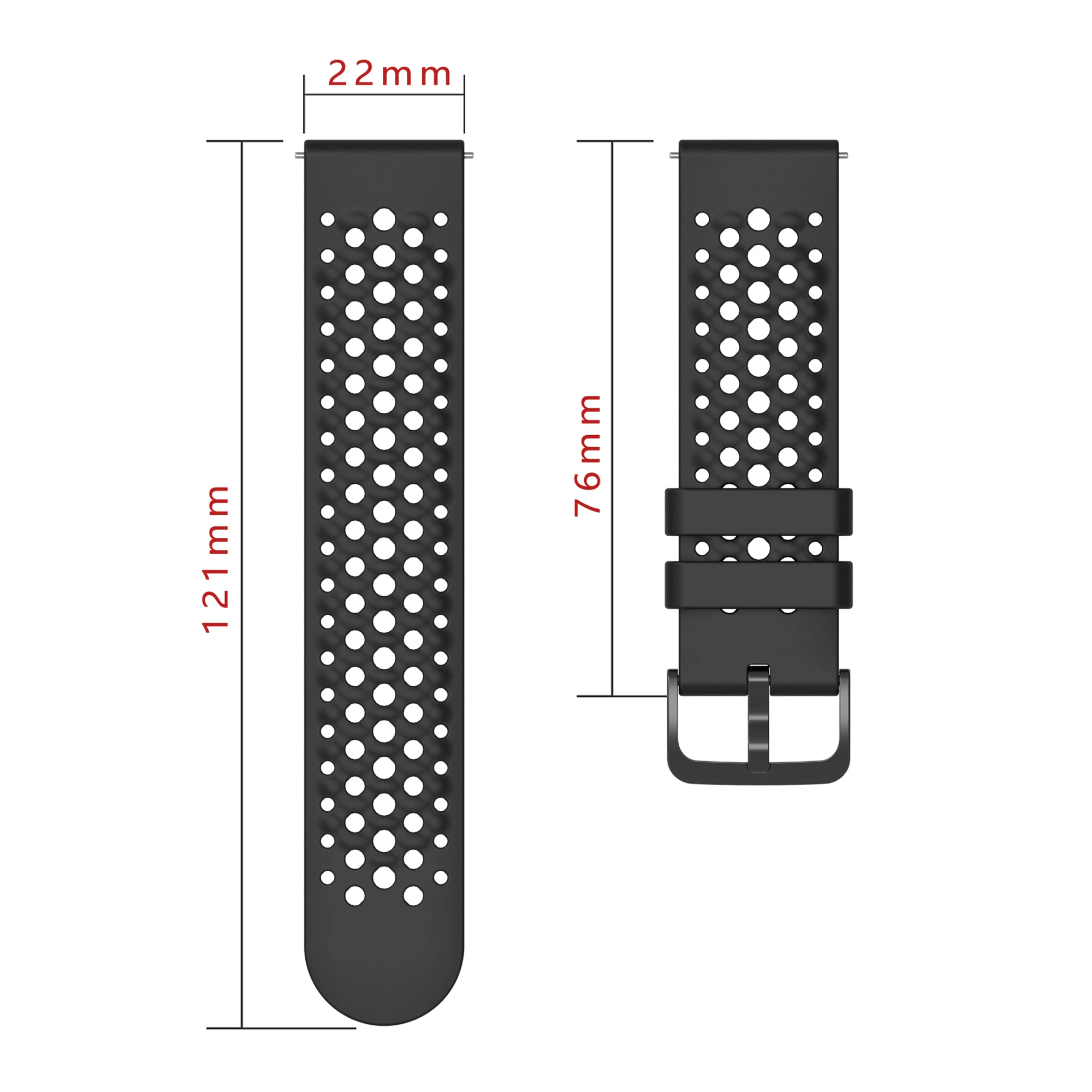 Silikonarmband für Huami Amazfit Active Max Smart Watch Band + Schutzhülle Zubehör – Detail 5