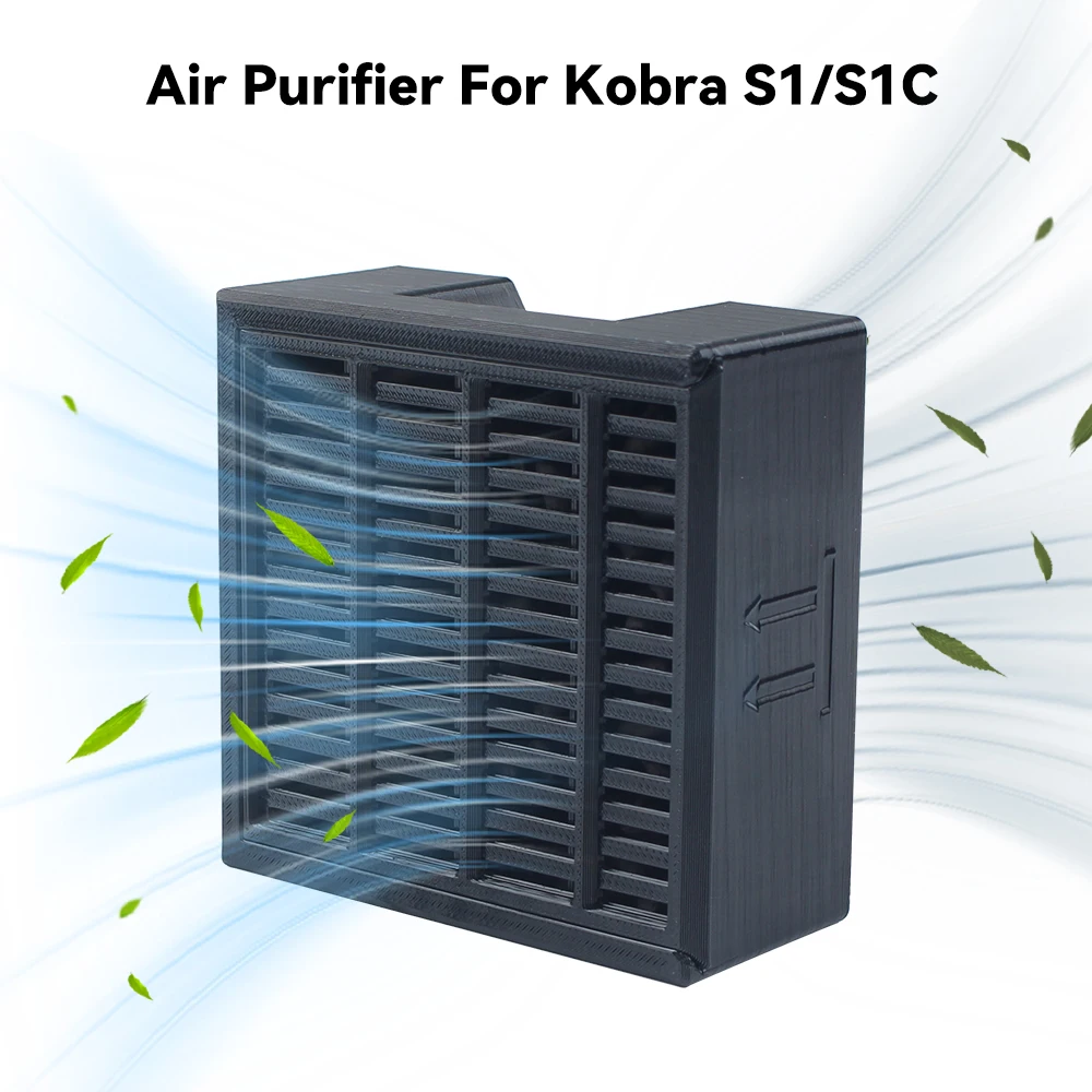 Toaiot HEPA фильтр с активированным углем для Anycubic Kobra S1/S1C 3D-принтера Высокоэффективный фильтр для очистки воздуха Удаление запаха