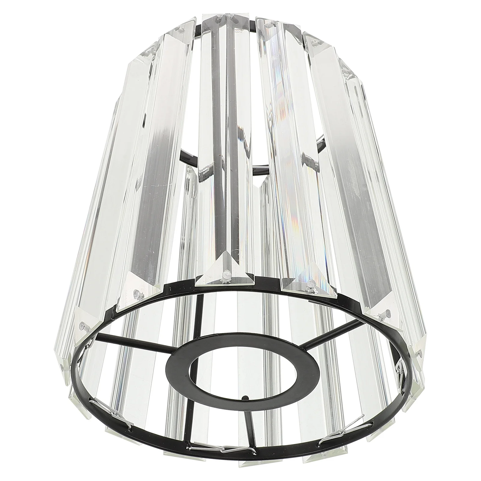 Abat-jour en verre cristal Durable pour pendentif plafond applique murale couvercle de remplacement abat-jour en verre