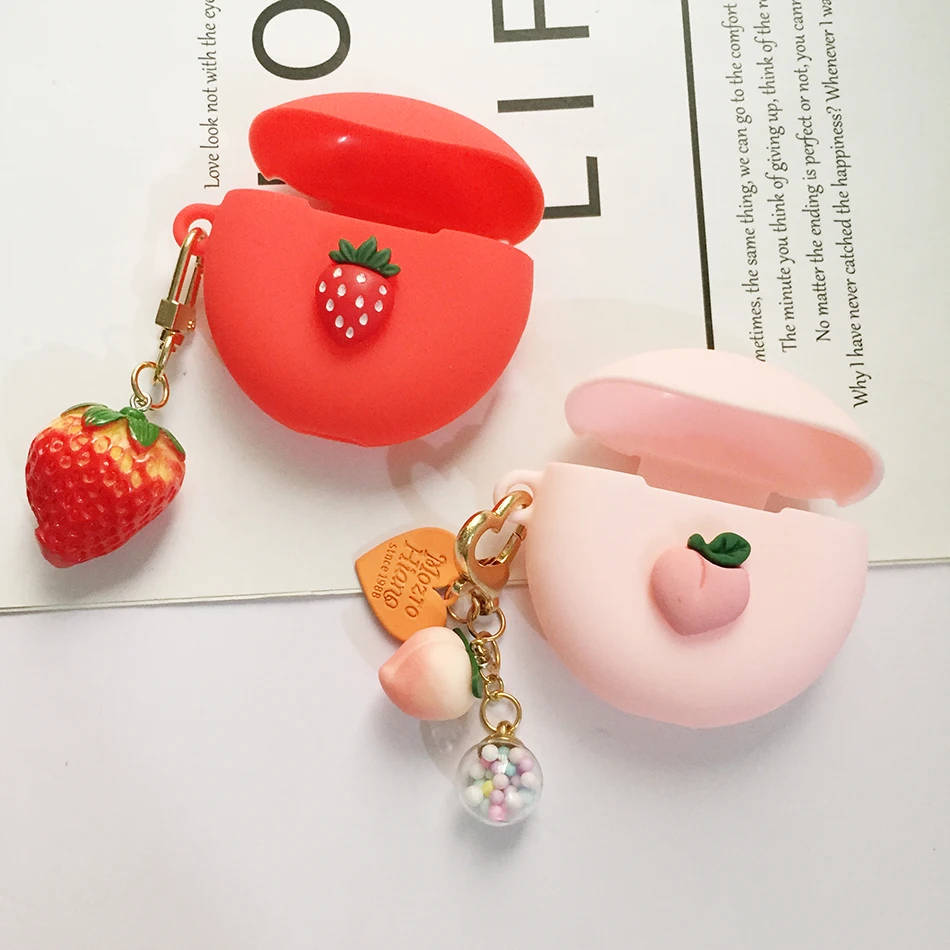 Funda protectora de silicona para huawei freebuds 4i, 4, 3, PRO4, con dibujos animados, anillo antipérdida, funda para auriculares inalámbricos