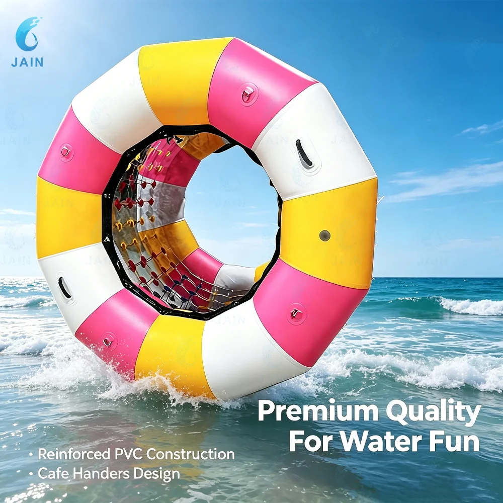 Water Toys Popular Inflatable Human Hamster Water Wheel Pool Toys High Quality Inflatable Water Rolling Tube