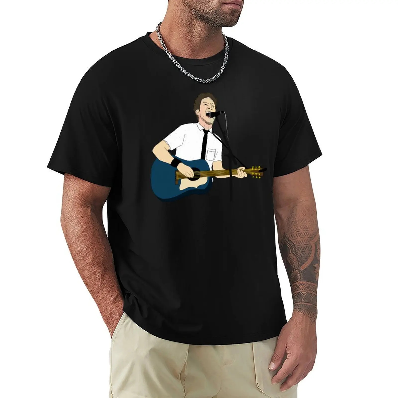 

Frank Turner T-Shirt T-shirts man Personalized t-shirt blue archive animal prinfor boys mens shirts graphic tee