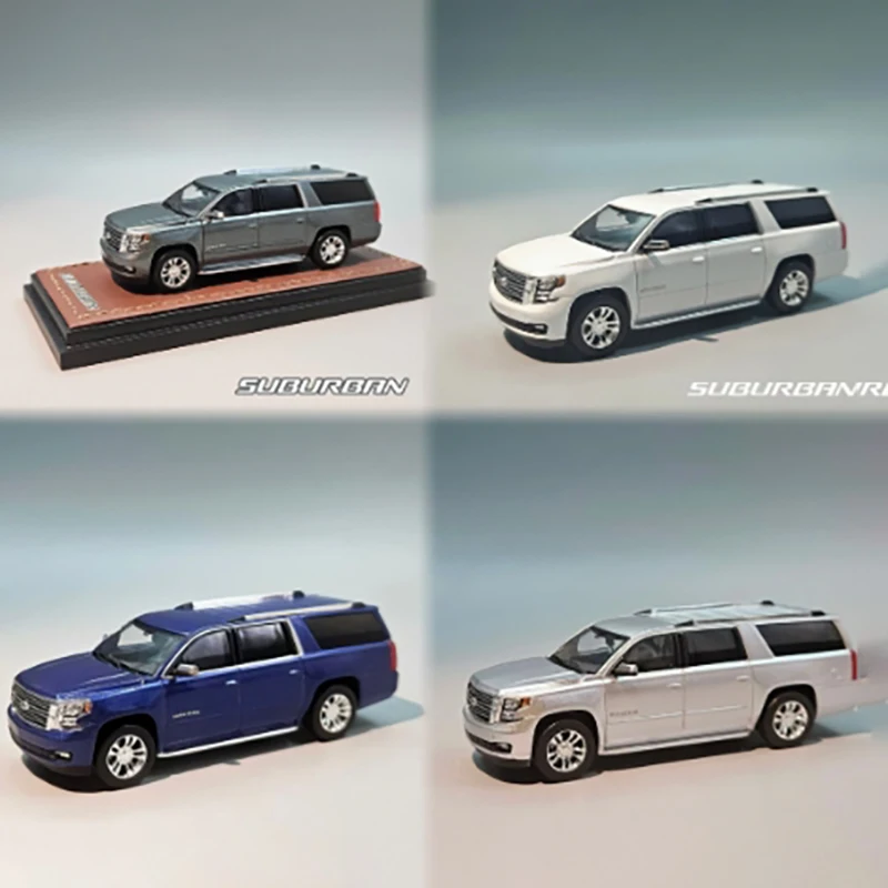 

GOC масштаб 1:64, пригородная модель автомобиля из сплава, имитация готового продукта, в наличии, серебристо-синий орнамент, подарок, классическая коллекция