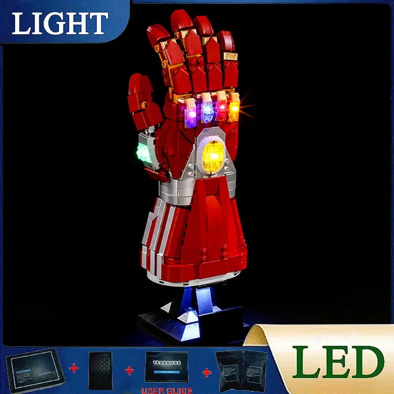 DIY LED Light Kit For LEGO 76223 Gauntlet Building Block Set（Only LED Light,Without Blocks Model）