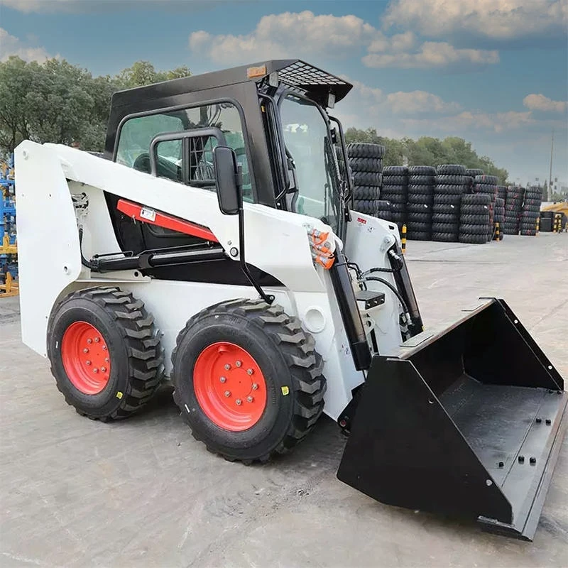 Machine Brand Factory New Cheapest Mini Loaders  Small Wheel Loader Mini Skid Steer 500KG JC35 Full assistive devices