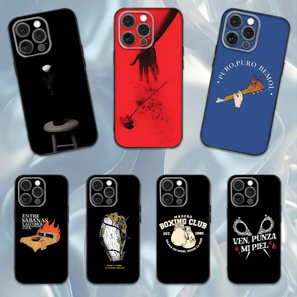 

Jose M-Madero Singer Phone Case For iPhone 16e,16,15,14,13,12,11,Pro,X,XS,Max,XR,Plus,Mini Soft Black Cover