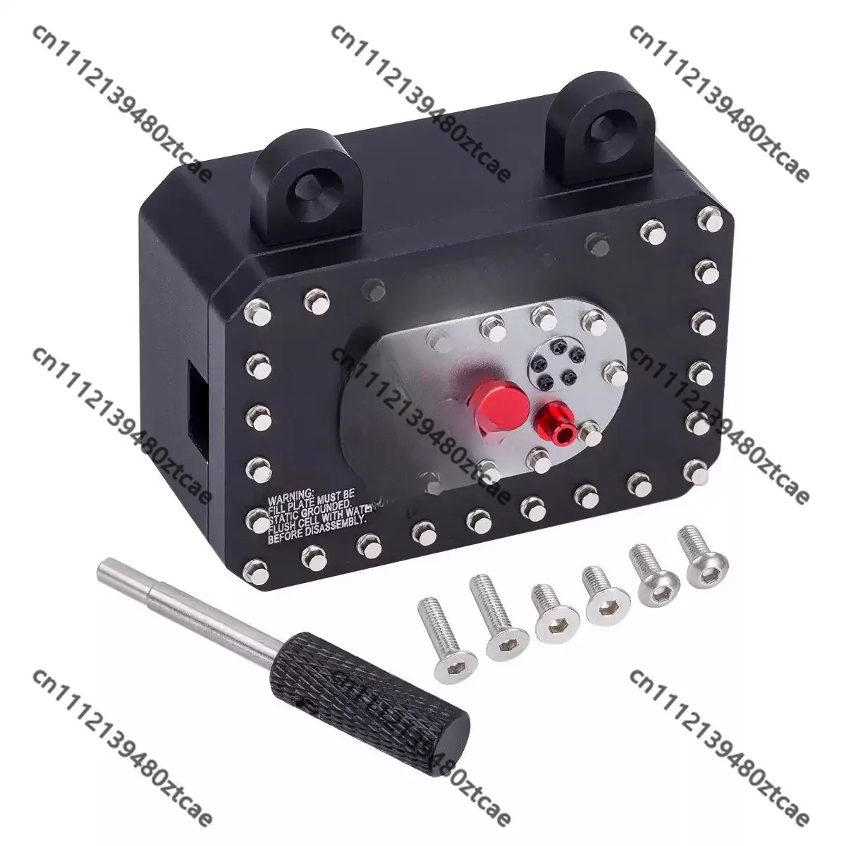 1/10 RC Crawler Electronic Equipment Box Polygon Simulation Mailbox Off Road Model Car Decor Upgrade Replacement Parts